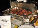 Bacon at our wedding